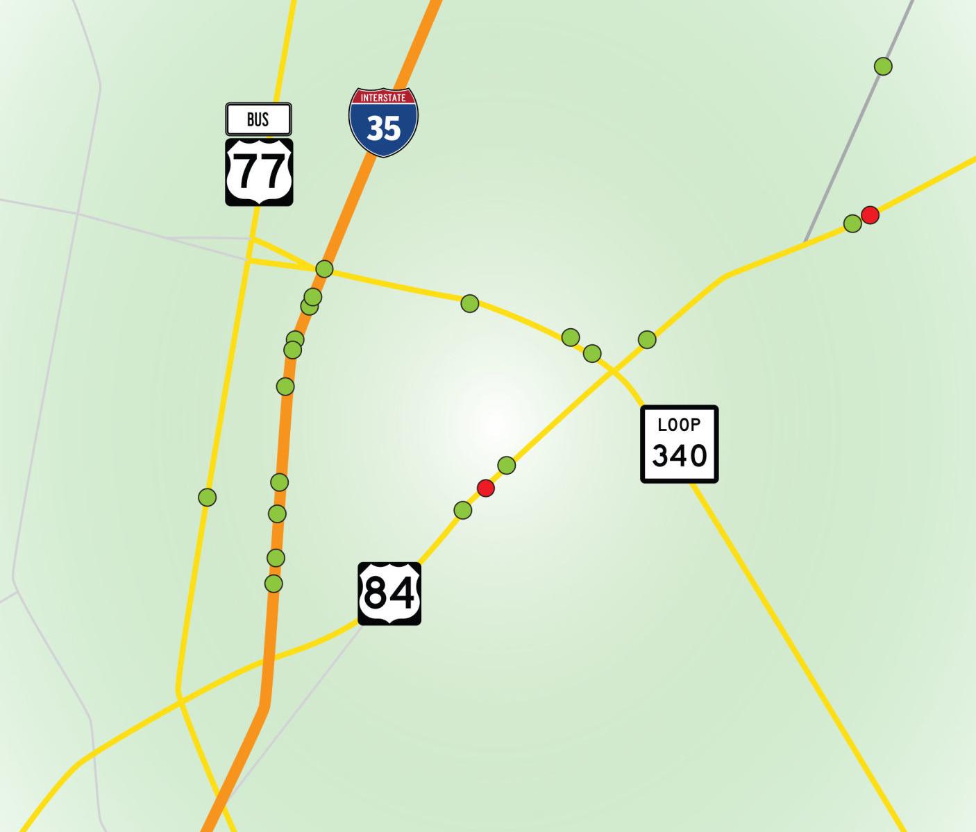 Bellmead pedestrian map